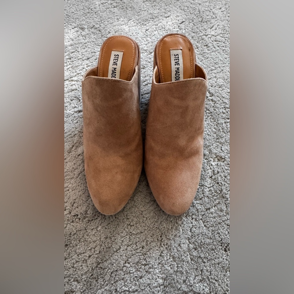 Steve Madden Women's Tan Mules